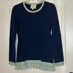 Sail to Sable | Cashmere Fringe Sweater | Women’s XS